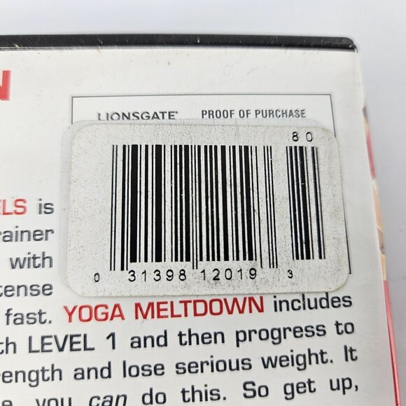 Jillian Michaels Yoga Meltdown DVD Exercise Fitness Workout Burn Calories 1 2 - Picture 7 of 7